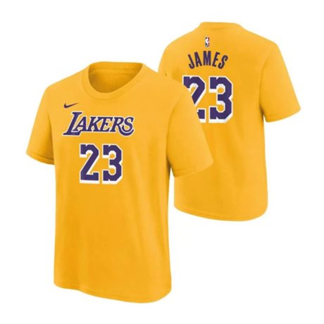 Nike LA Lakers Lebron James 23 Tee Jr