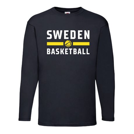 Sweden Basketball Långärmad Tee