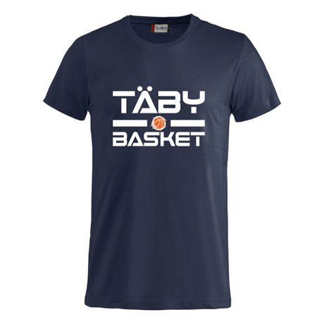 Täby Basket t-shirt Bomull Marin