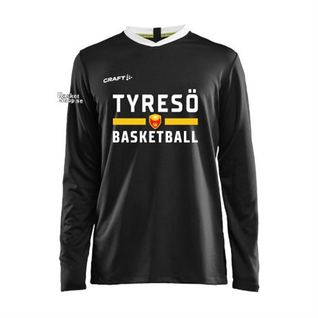 Tyresö Basketball Shootingshirt Svart/Vit