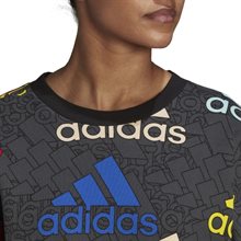 Adidas Wmns Crop Sweatshirt Svart