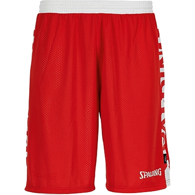 ESSENTIAL VÄNDBARA SHORTS Röd/vit