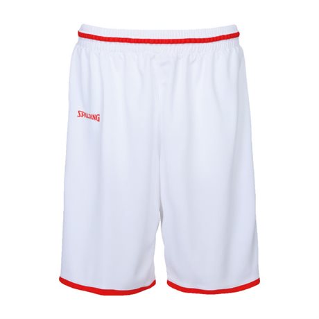 Spalding Move Shorts Vit/Röd