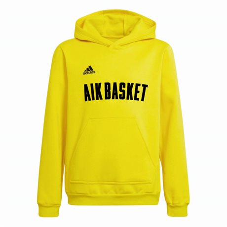 AIK Basket Hoody Adidas gul JR