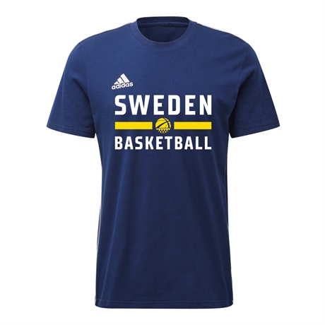 Sweden Basketball Adidas Tee