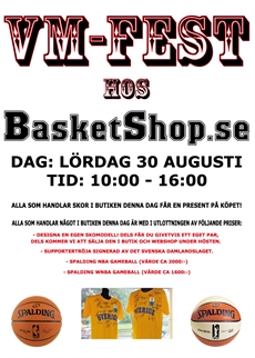 vm-fest hos Basketshop.se