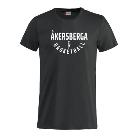 Åkersberga Basketball Tee Svart