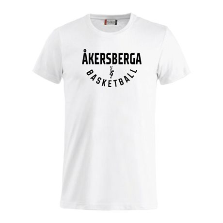 Åkersberga Basketball Tee Vit