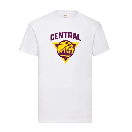 Central Basket T-shirt Vit Jr