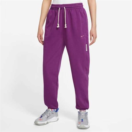 Nike Wmns Standard Issue Sweatpants Plommon/Rosa