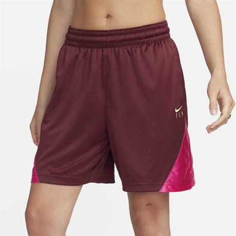 Nike Wmns Dri-FIT ISoFly Shorts Röd/Rosa/Gul