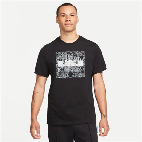 Nike Lebron Premium Tee Svart