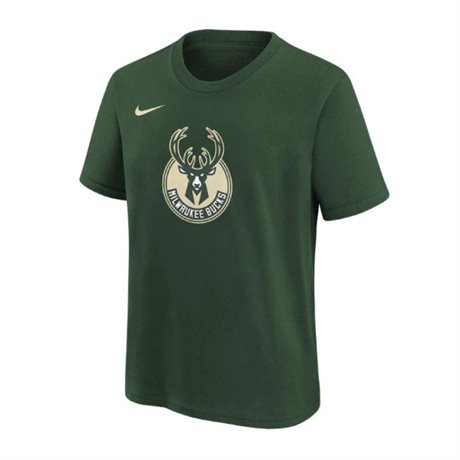 Nike Milwaukee Bucks Essential Tee grön Jr