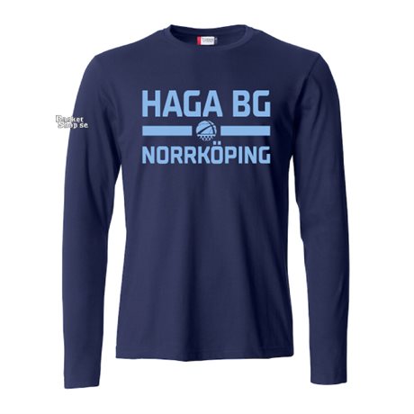 HAGA BG Norrköping L/S Tee Marin