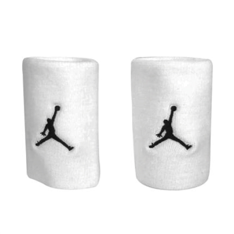 Jordan Wristband Vit 2-pack