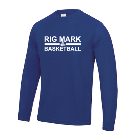 Rig Mark Basketball Funk L/S Tee Blå