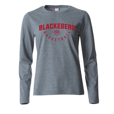 Blackeberg Basket L/S Tee Tjej Grå NBA