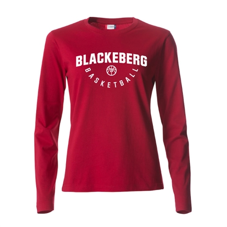 Blackeberg Basket L/S Tee Tjej Röd NBA