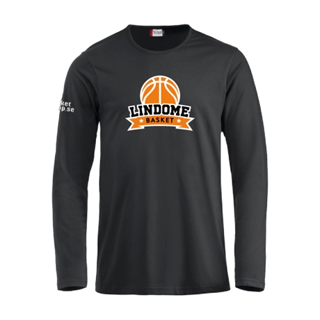 Lindome Basket L/S Tee Svart