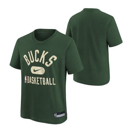 Nike Milwaukee Bucks Practice Tee Jr