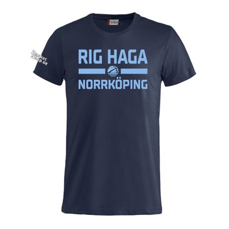 RIG HAGA Norrköping Tee Marin