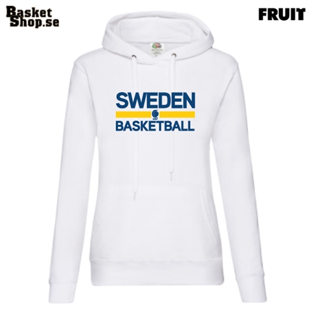 SWEDEN BASKETBALL Huvtröja Tjej Vit U