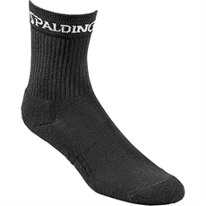 Spalding Mid Cut 3-PACK Svart