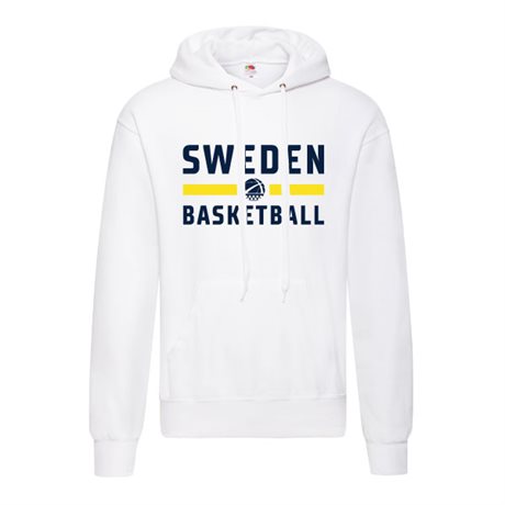 Sweden Basketball Hoody Vit 2023