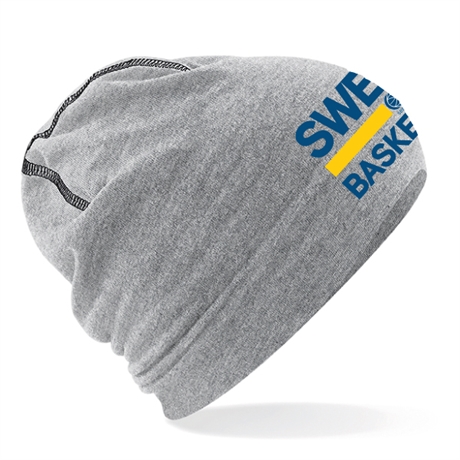 SWEDEN BASKETBALL Beanie Gråmelerad