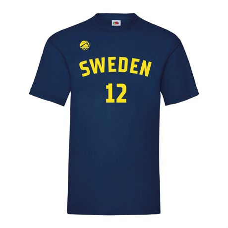 Sweden Basketball Replica Tee