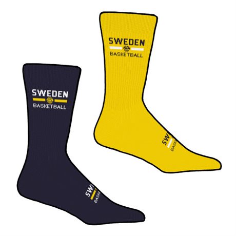 Sweden Basketball Crew Sock