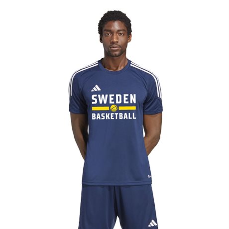 Sweden Basketball Tränings Tee Adidas