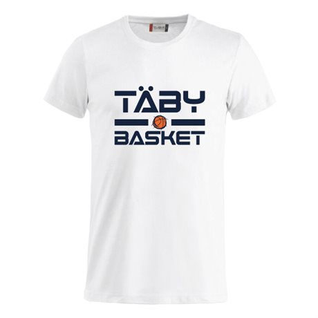 Täby Basket t-shirt Bomull Vit
