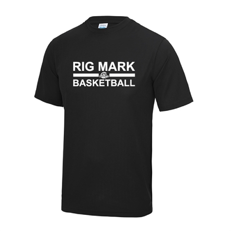 Rig Mark Basketball Funk Tee Svart