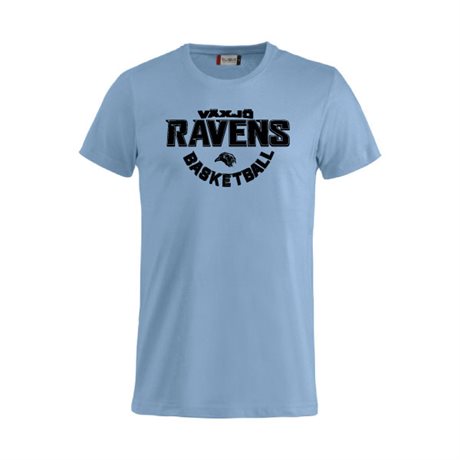Växjö Ravens Basketball Tee Ljusblå
