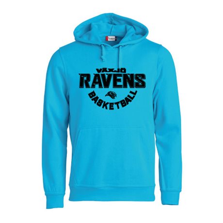 Växjö Ravens Basketball Hoody Turkos