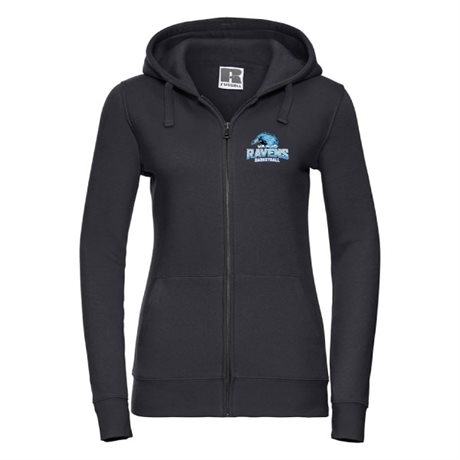 Växjö Ravens Zip Hoodie Dam Svart