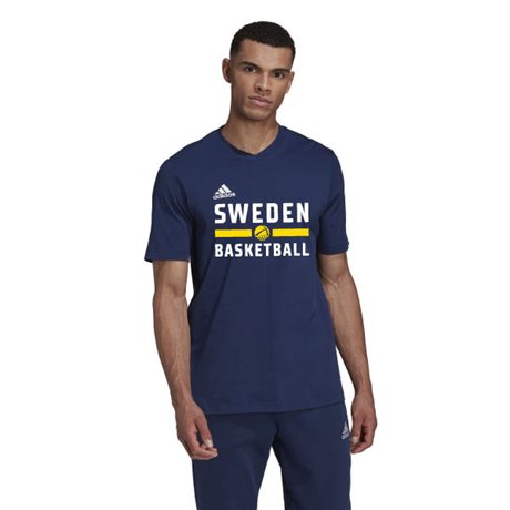 Sweden Basketball Tee Adidas