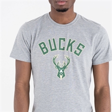 Milwaukee Bucks Tee Grå