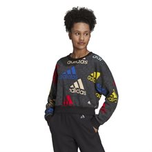 Adidas Wmns Crop Sweatshirt Svart