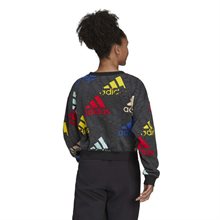 Adidas Wmns Crop Sweatshirt Svart