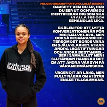 Jag Står Upp För Allas Lika Värde Hoody